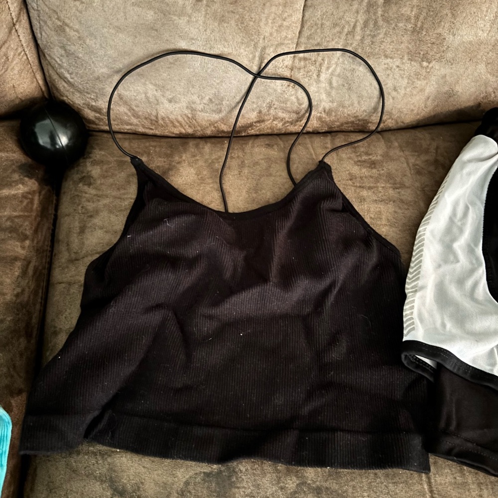 No Boundaries Black Tank Top